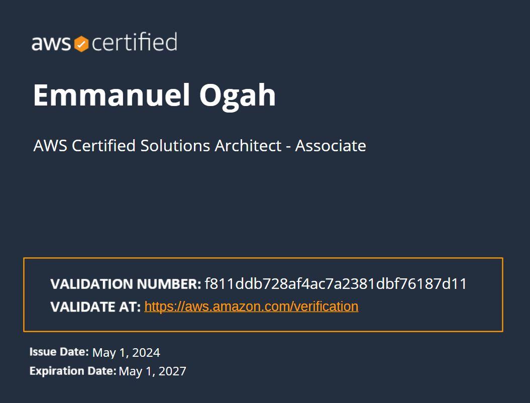 AWS Solutions Architect placeholder
